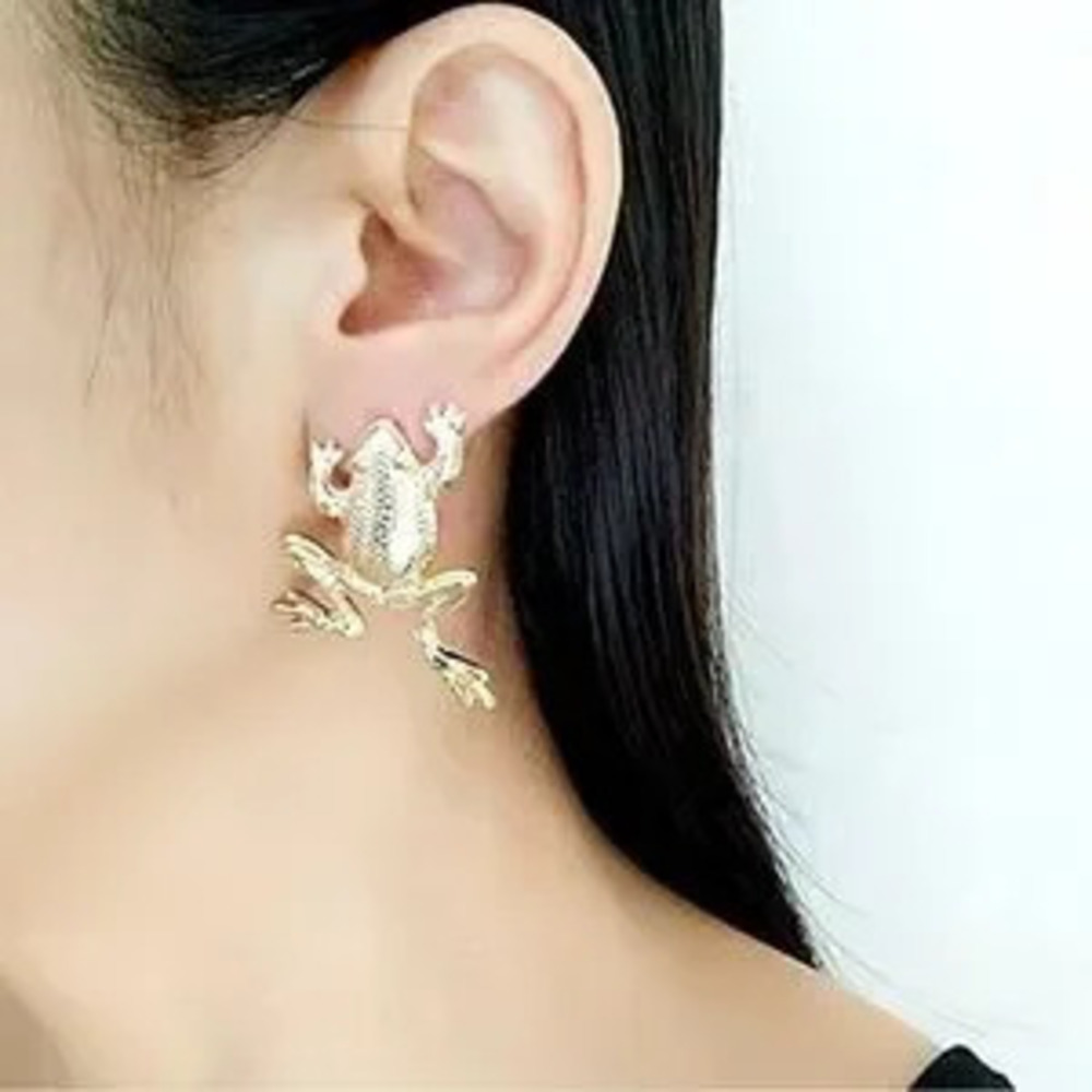 Frog Earrings For Women Cute Cartoon Earrings